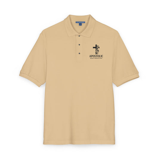 Embroidered Polo Shirt - Apostolic Music Production