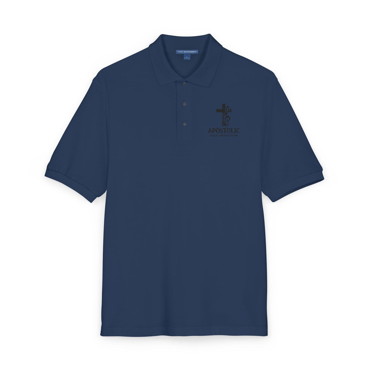Embroidered Polo Shirt - Apostolic Music Production