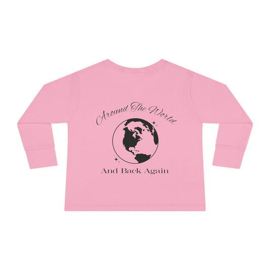 'Around The World' - Toddler Long Sleeve Tee