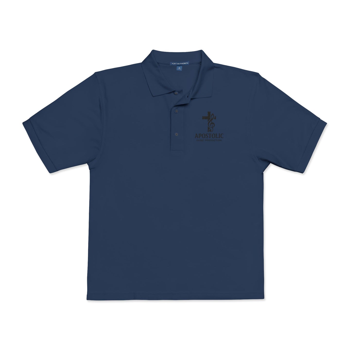 Embroidered Polo Shirt - Apostolic Music Production