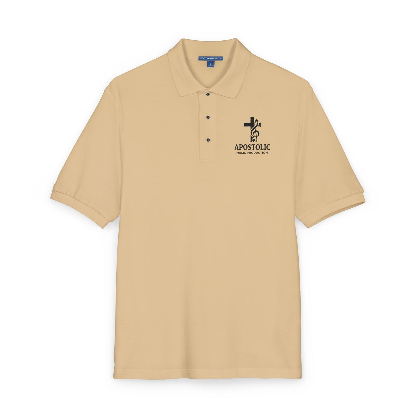 Embroidered Polo Shirt - Apostolic Music Production