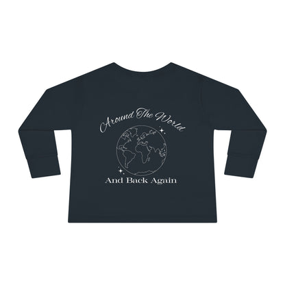 'Around The World' - Toddler Long Sleeve Tee