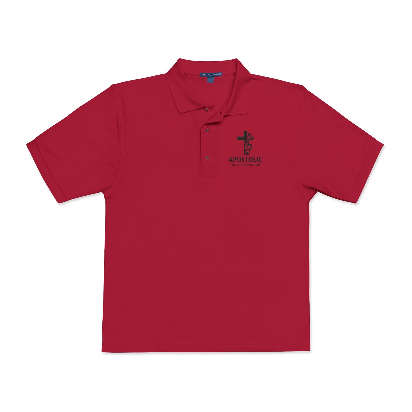 Embroidered Polo Shirt - Apostolic Music Production