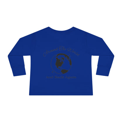 'Around The World' - Toddler Long Sleeve Tee