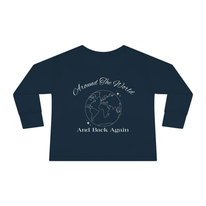 'Around The World' - Toddler Long Sleeve Tee