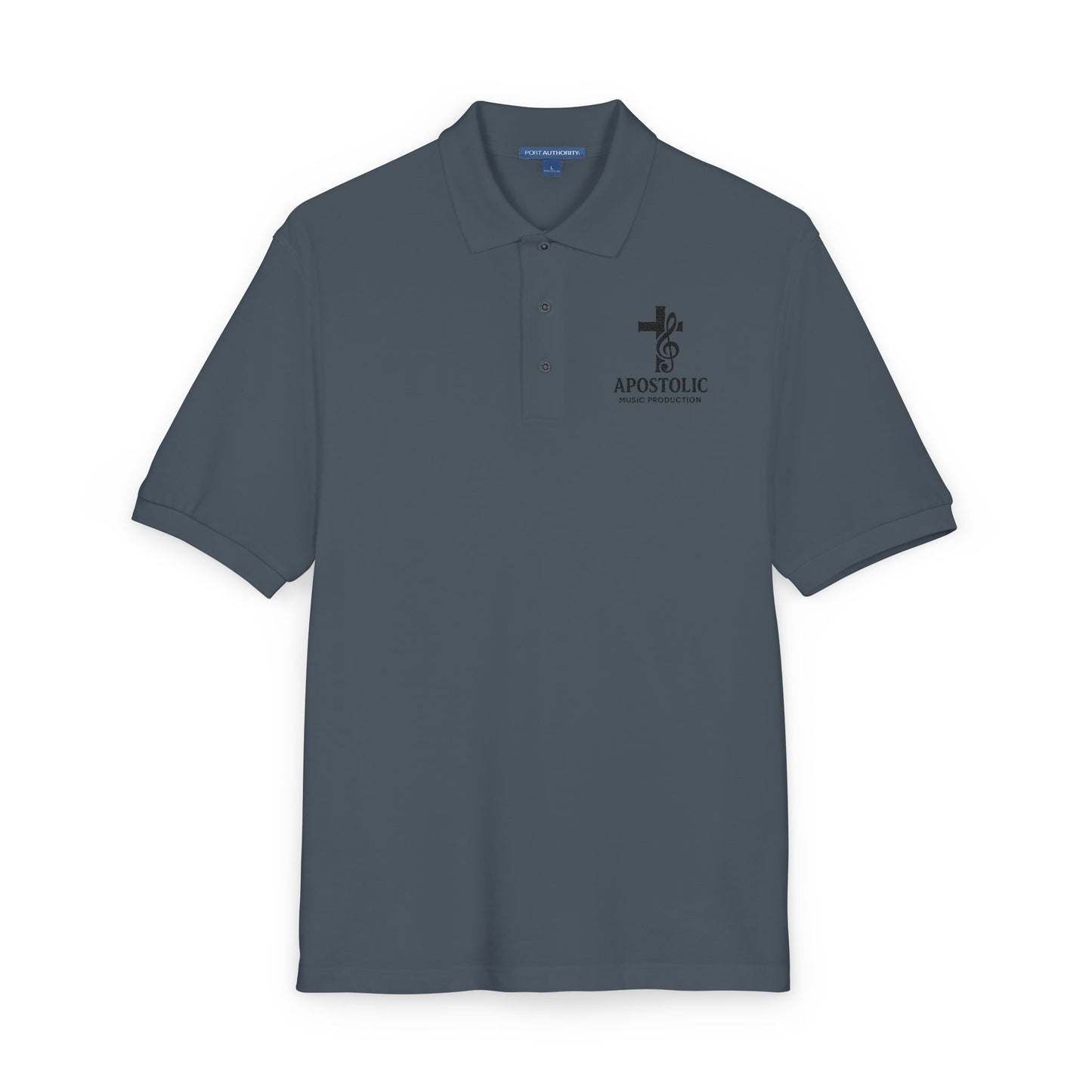 Embroidered Polo Shirt - Apostolic Music Production