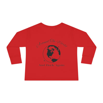 'Around The World' - Toddler Long Sleeve Tee