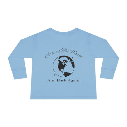 'Around The World' - Toddler Long Sleeve Tee
