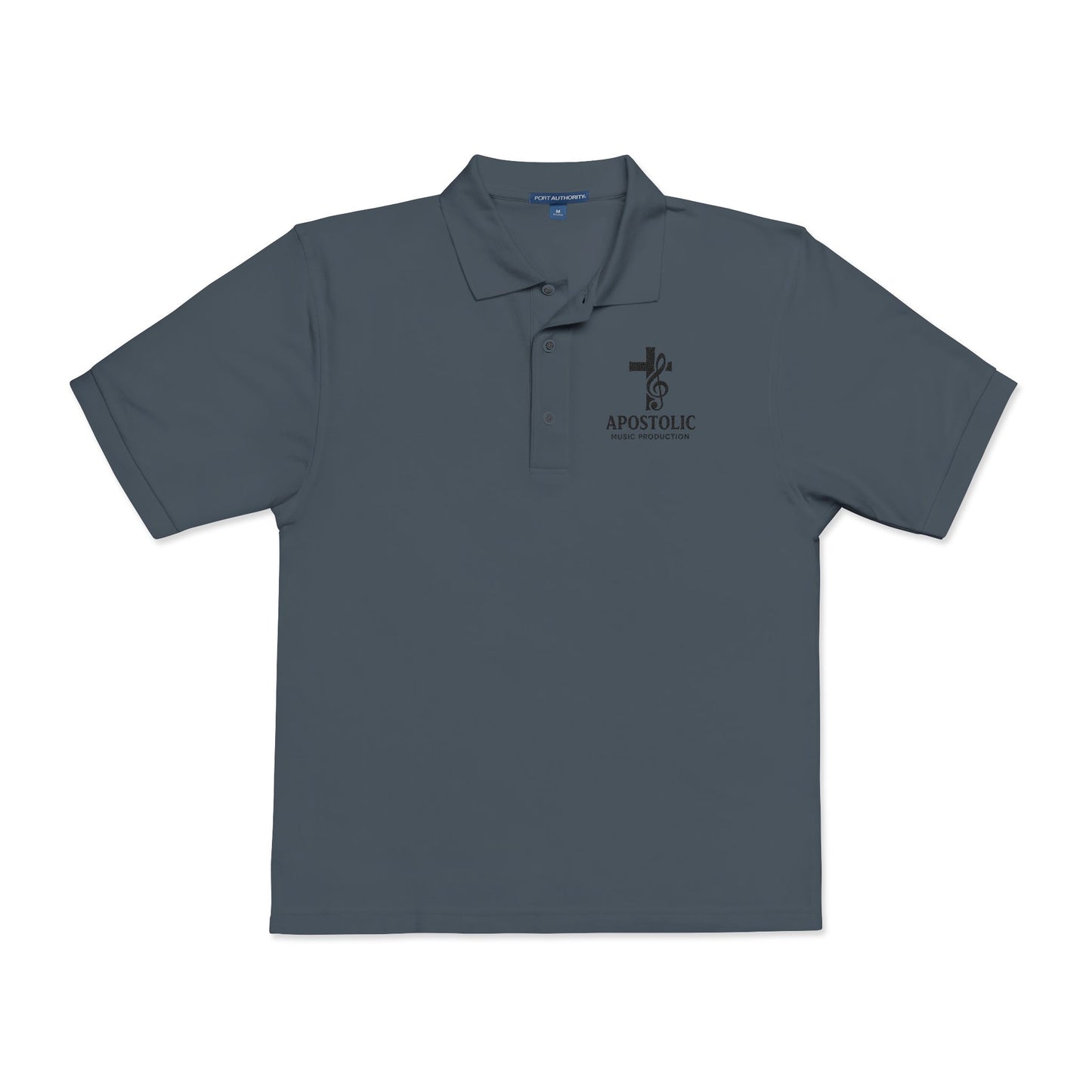 Embroidered Polo Shirt - Apostolic Music Production