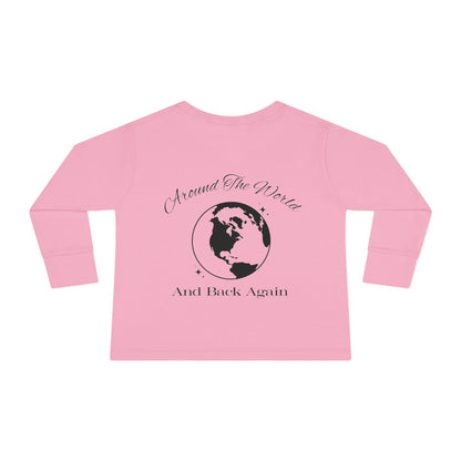 'Around The World' - Toddler Long Sleeve Tee