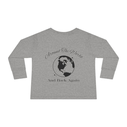 'Around The World' - Toddler Long Sleeve Tee
